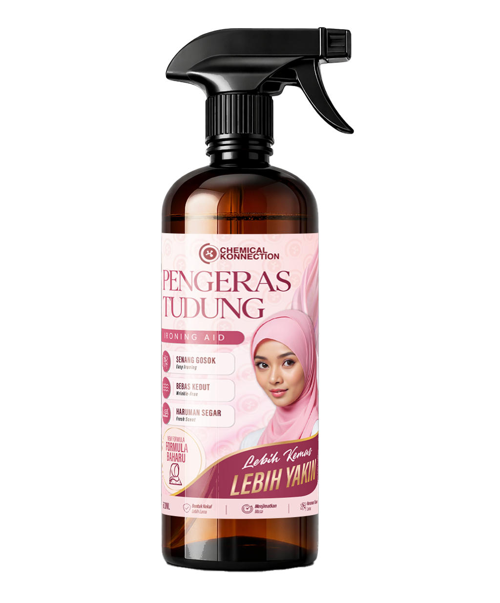 Hijab Spray Stiffener 100ML | 500ML