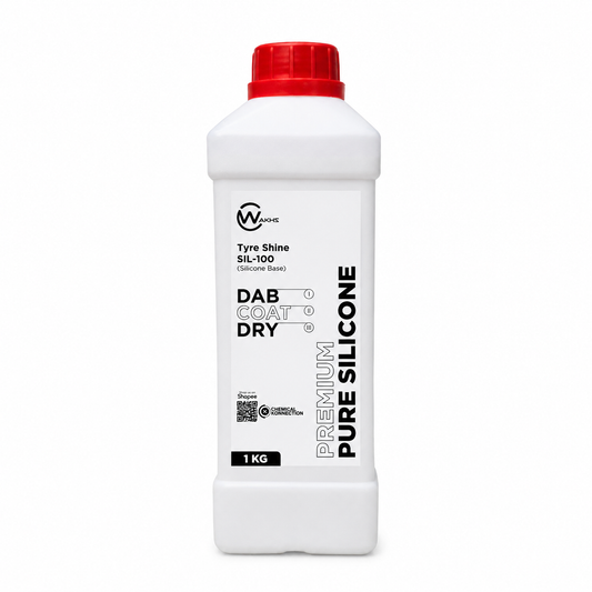 Premium 100% SILICONE Tyre Wax (1000cst) – 1KG