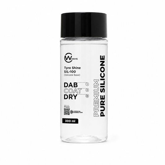 Premium 100% SILICONE Tyre Wax (1000cst) – 300ML