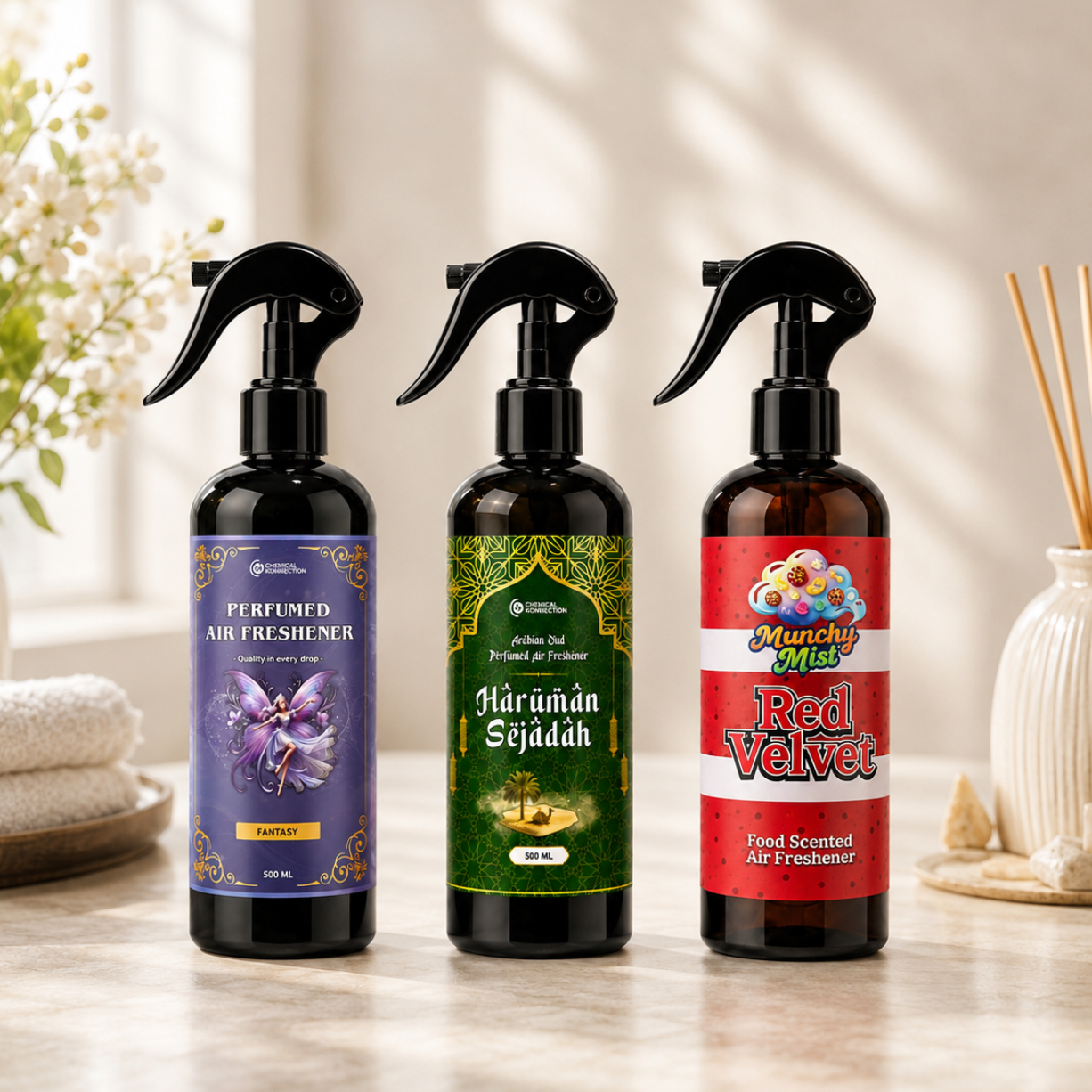 Air Fresheners in a house 