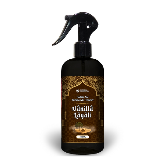 VANILLA LAYALI Arabian-Inspired Perfumed Air Freshener 500ML