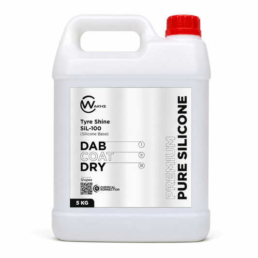 Premium 100% SILICONE Tyre Wax (1000cst) – 5KG